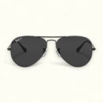 Aviator Classic Sunglass (Black-Black)