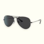 Aviator Classic Sunglass (Black-Black) - Image 2
