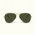Aviator Classic Sunglass (Golden-Black)