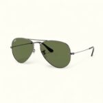 Aviator Classic Sunglass (Black-Green) - Image 2