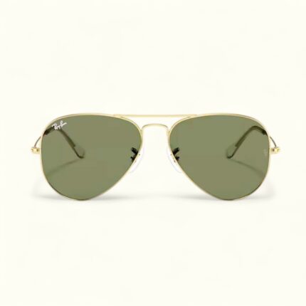 Aviator Classic Sunglass (Golden-Green)