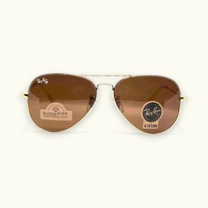 Premium Diamond Glass Sunglasses – Brown-Shade Lens