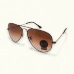 Premium Diamond Glass Sunglasses – Brown-Shade Lens - Image 3
