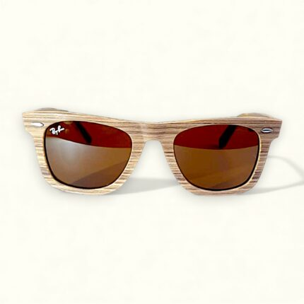 Premium Wooden Texture Wayfarer Sunglasses