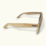 Premium Wooden Texture Wayfarer Sunglasses - Image 3