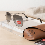 Aviator Classic Premium Sunglasses – Gunmetal Frame & Brown Lens - Image 2