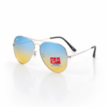 Golden Frame Mercury Shade Aviator Sunglasses - Image 3